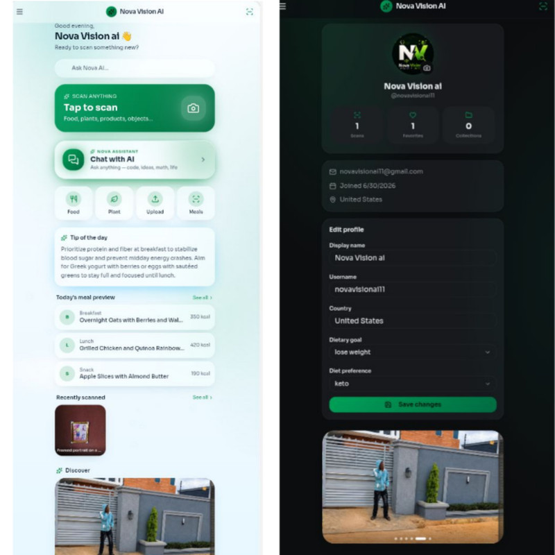 Nova Vision AI screenshot 1
